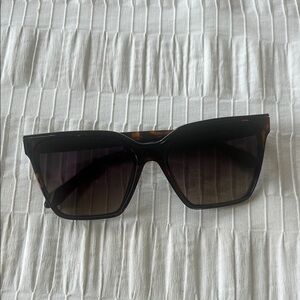 Quay Australia Black and Brown Sunglasses Modern Accessories